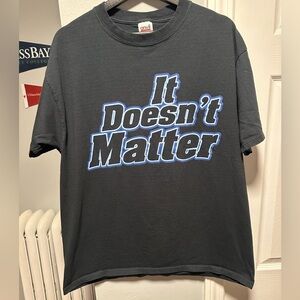 Vintage Y2K 2000 WWF THE ROCk It Dosent Matter T Shirt Size Men’s Large Cut Tag